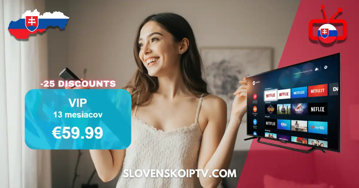 IPTV slovensko cena predplatného 2025